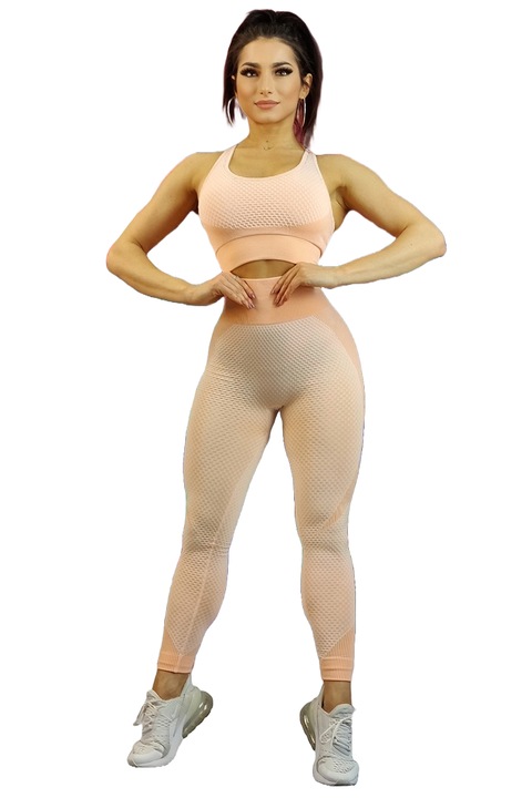 Compleu dama, WildFashion, Nylon/Poliester, 4685, Roz