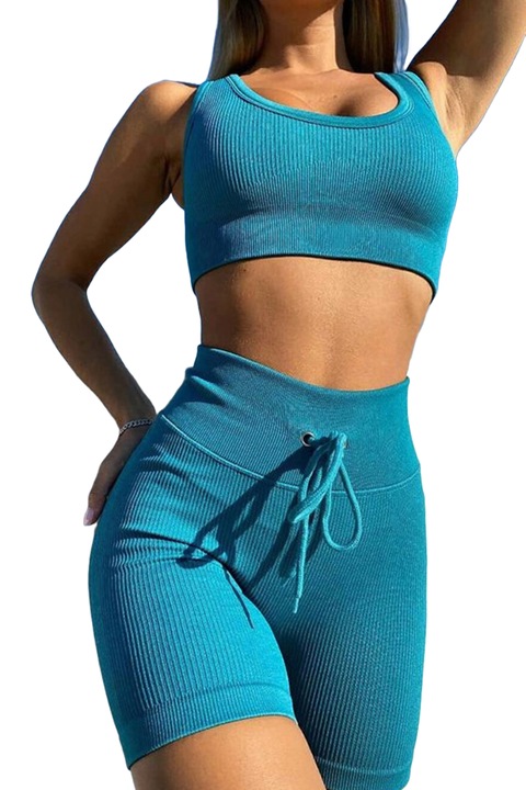 Compleu dama, WildFashion, Poliester, 1742, Albastru