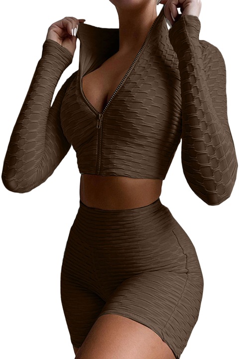 Compleu dama, WildFashion, Poliester, 4153, Maro