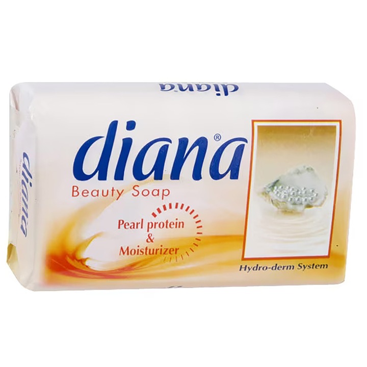 Sapun solid Diana Pearl Protein & Moisturizer, 6 x 150 g