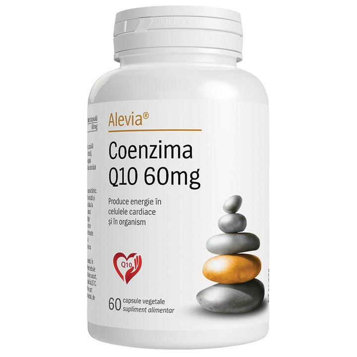 Coenzima Q10 60 mg, Alevia, 60 capsule