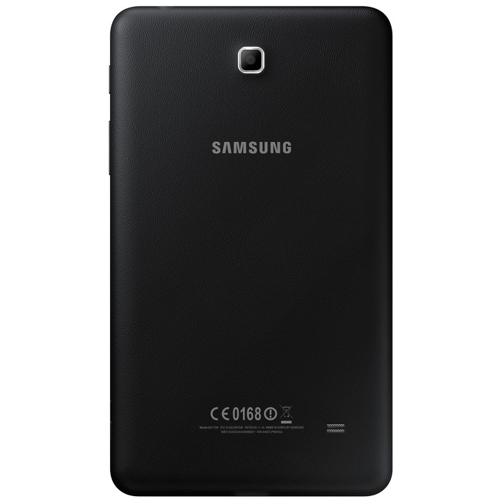 Samsung Galaxy Tab 4 T235 tablet, Quad-Core™ 1.4 GHz-es processzorral, 7", 1.5GB RAM, 8GB, Wi-Fi, 4G, GPS, Bluetooth 4.0, Android 4.4.2 KitKat, Fekete