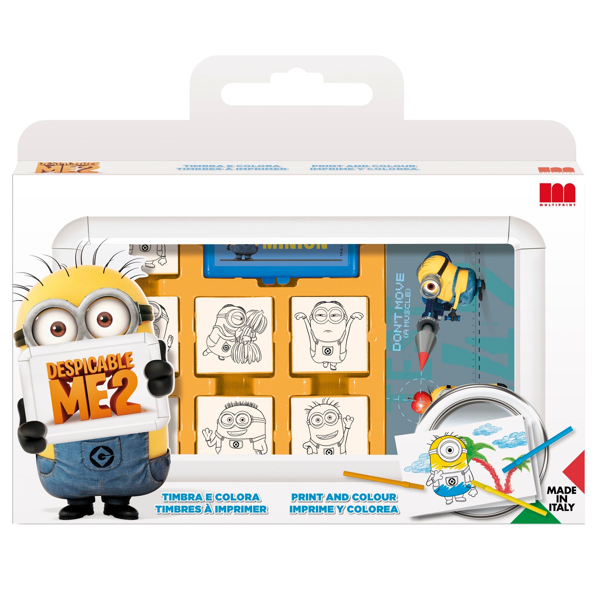 Valiza cu activitati Multiprint Despicable me 2