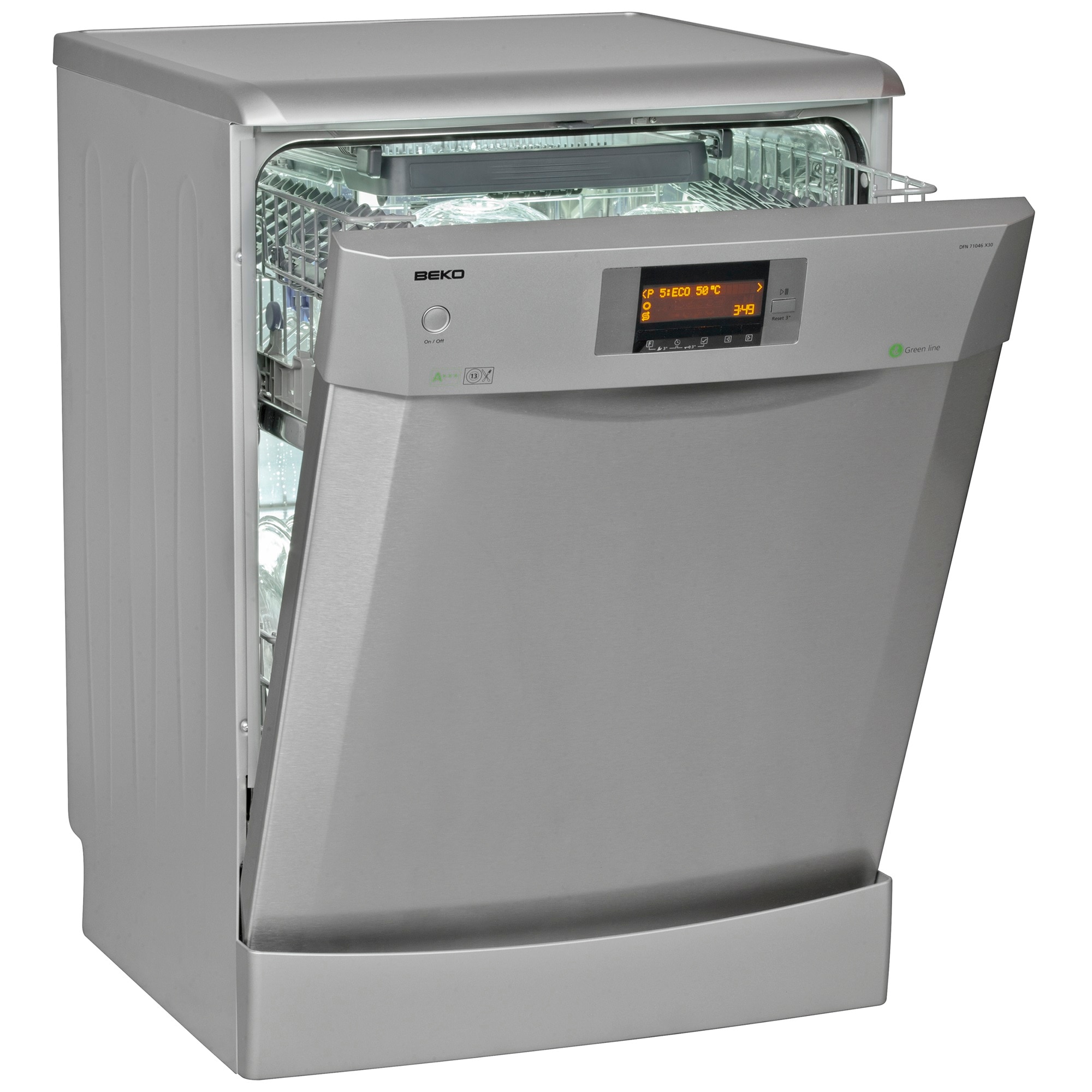 BEKO Lave-vaisselle compact DTC36610W, 6 couverts, 55 cm, 49 dB, 6