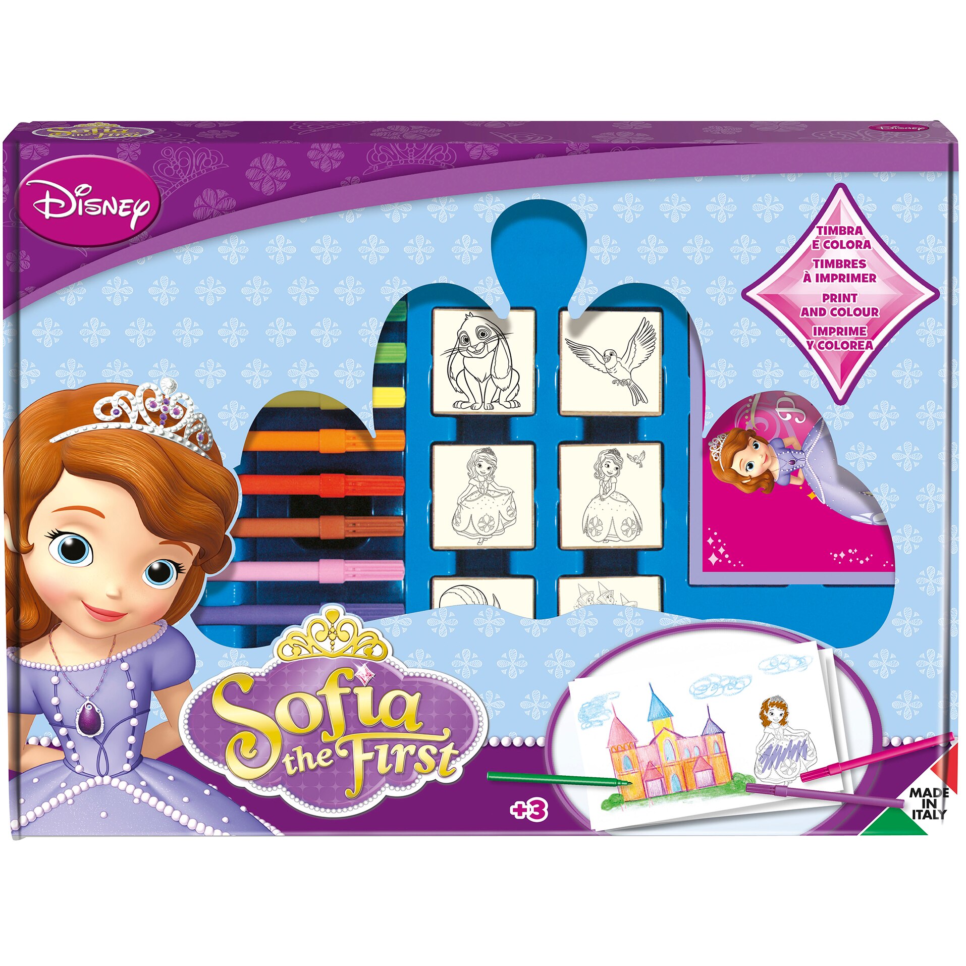 Cutia cu activitati Multiprint Sofia Intai