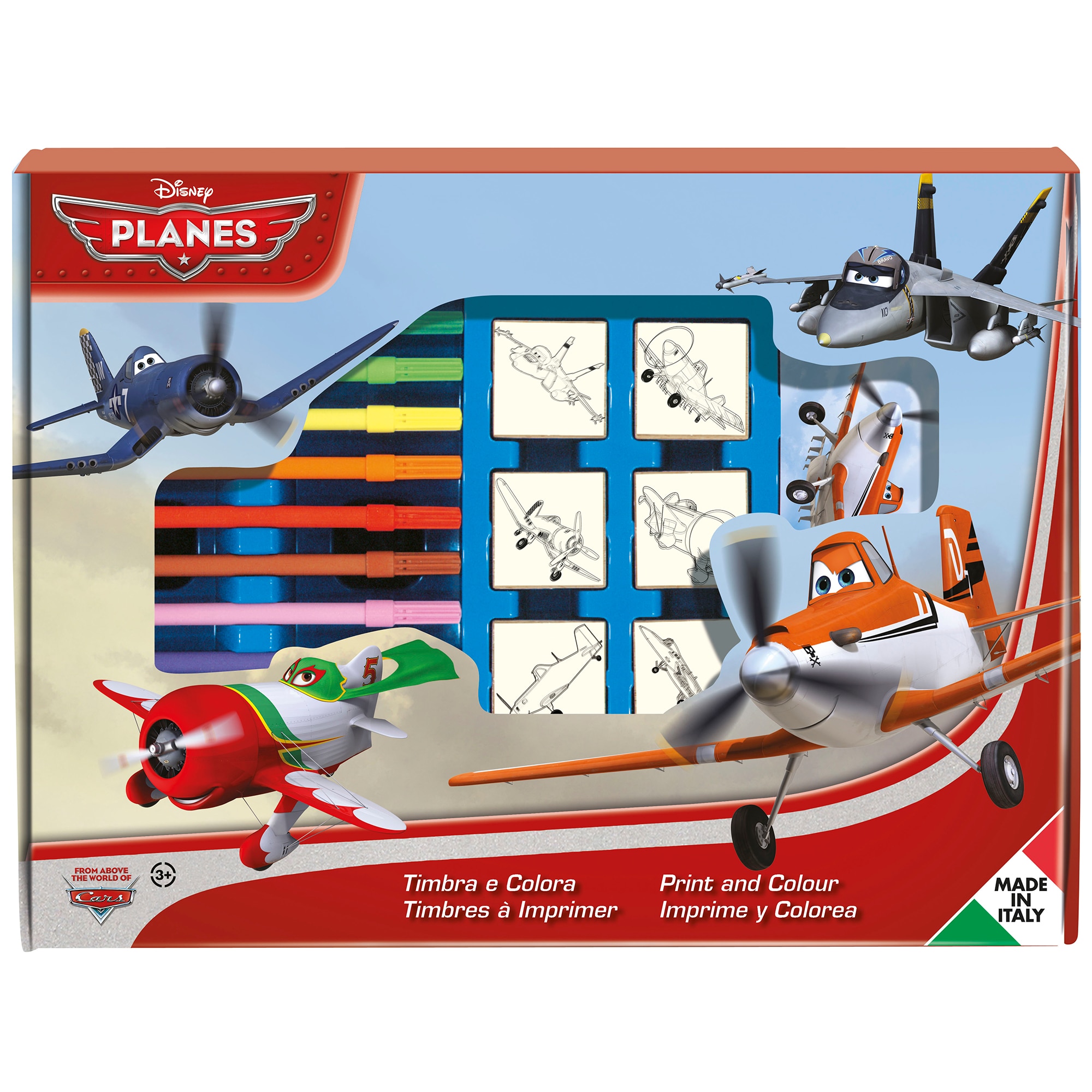 Cutia cu activitati Multiprint Avioane