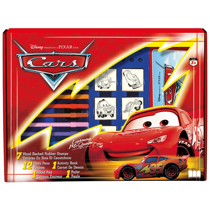 Комплект за оцветяване Multiprint Cars