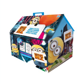 Casuta cu activitati Multiprint Despicable me 2 Casuta cu activitati Multiprint Despicable me 2