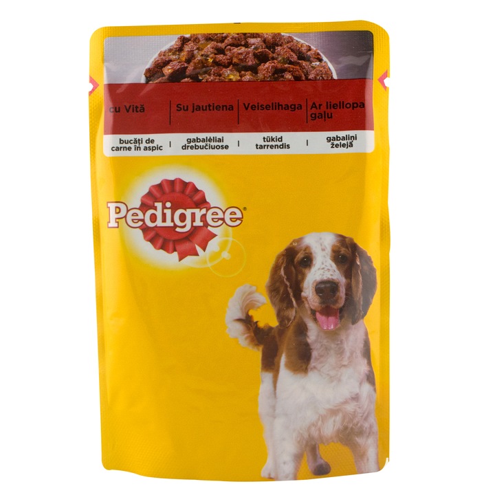 PEDIGREE nedves kutyaeledel, marha, 100 g