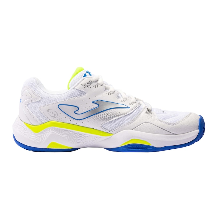 Pantofi sport tenis barbati Master TM100S2432C, Joma, 43, Alb-Albastru
