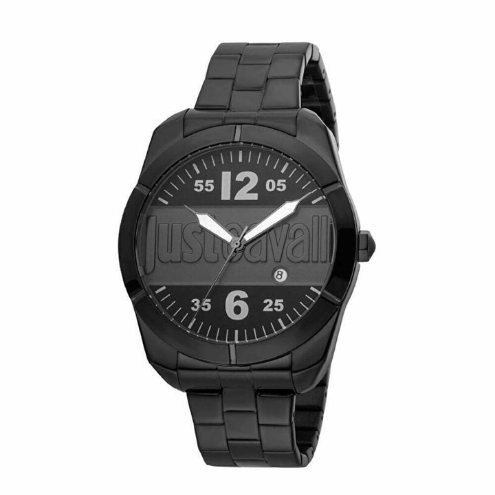 Ceas barbati Just Cavalli JC1G106M0055, bratara inox, cu data