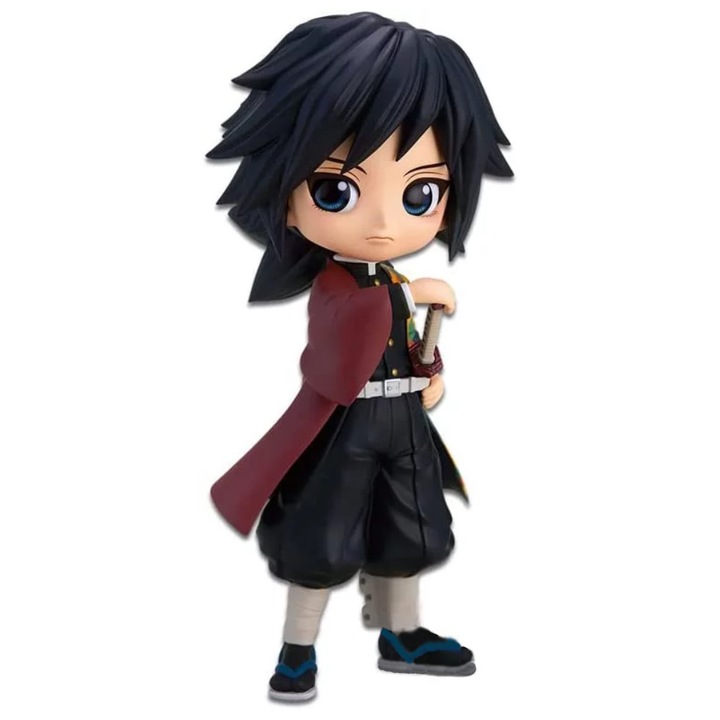 Figurina Demon Slayer Kimetsu no Yaiba Giyu Tomioka, 14cm, Multicolor