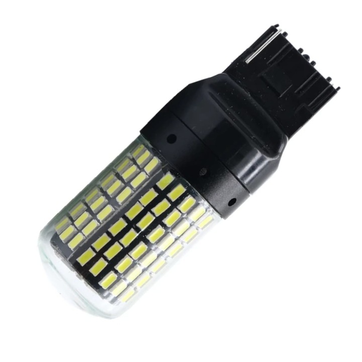 Canbus LED izzó T20, W21W, WY21W, 7440, 144 LED fékhez, hátsó helyzethez, jelzőfényhez, hátramenethez vagy AutoREY® nappali menetfényhez