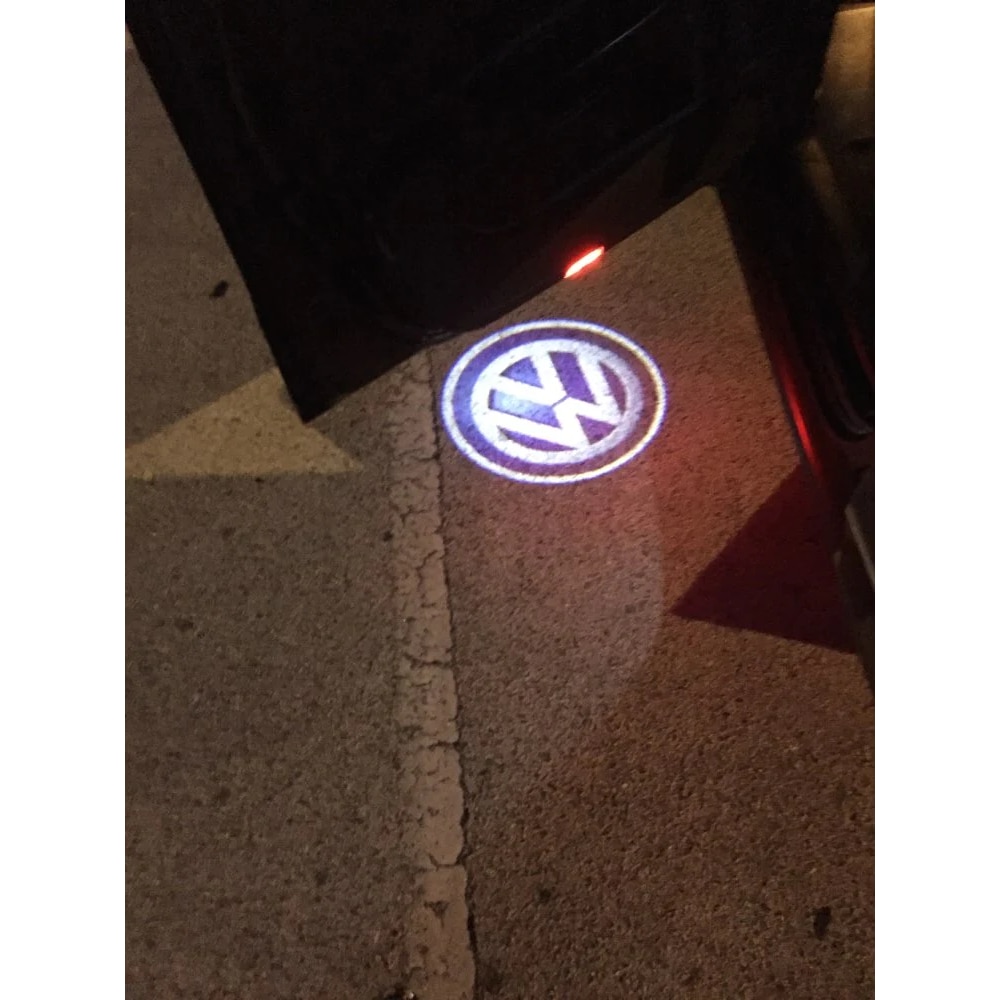 Комплект от 2 LED холограмни лампи за врати / Специални амбиентни ...