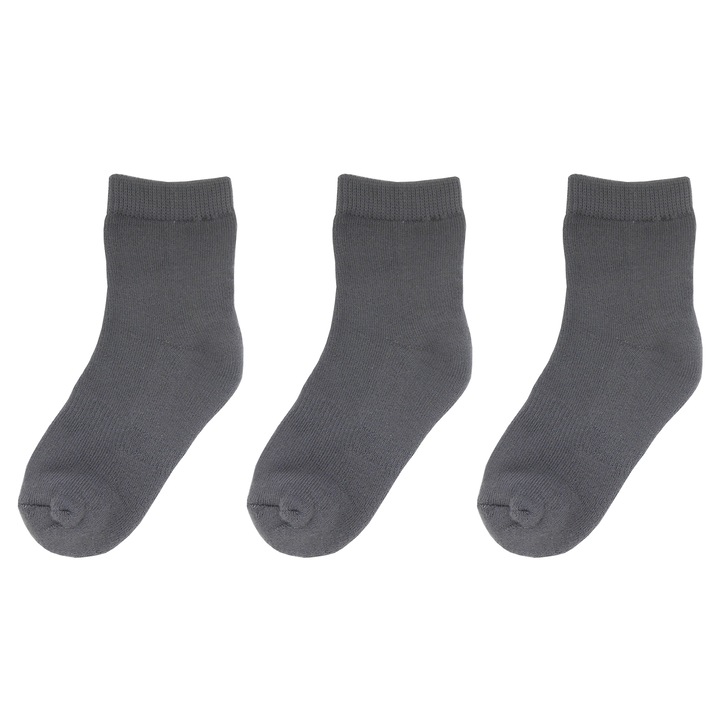 Детски чорапи - 3 чифта, Sayoyo, Сив