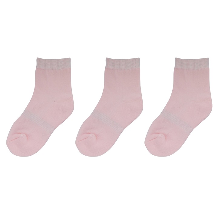 Детски чорапи - 3 чифта, Sayoyo, Розово