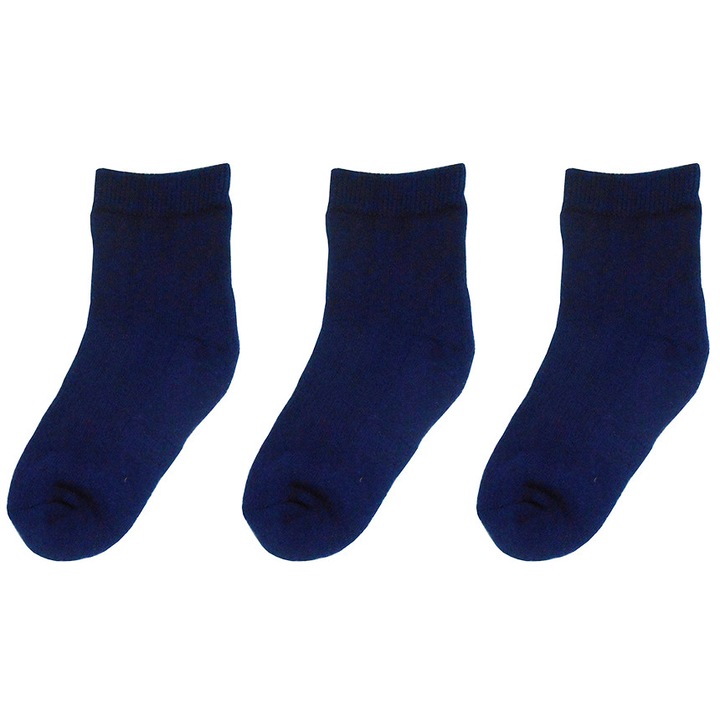 Детски чорапи - 3 чифта, Sayoyo, Тъмносин