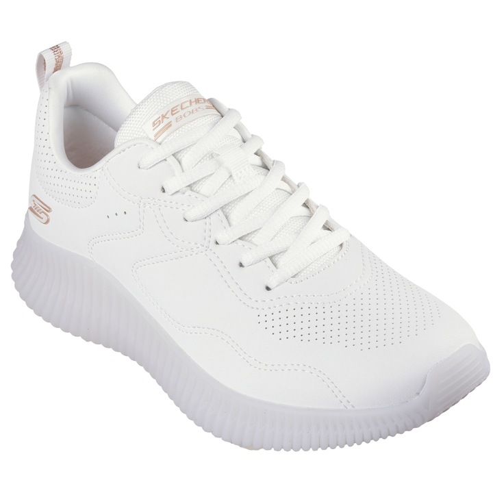 Pantofi dama sport Bobs Geo 117422 Alb, Skechers, 41 EU