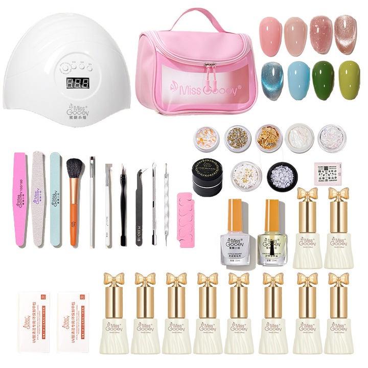 Направи си сам комплект инструменти за маникюр, LXNZUHN®, многоцветен