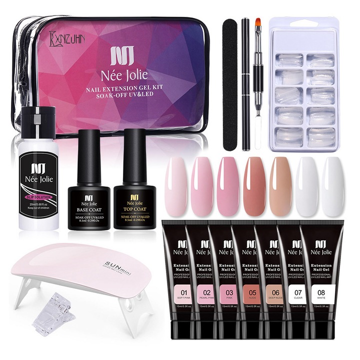 Комплект за маникюр, LXNZUHN®, Multicolor