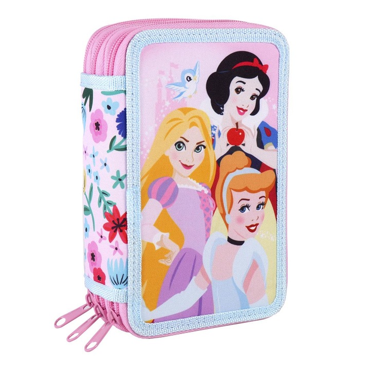 Penar Echipat Disney Princess 43 piese, Multicolor, 19.5 x 12 x 6.5 cm