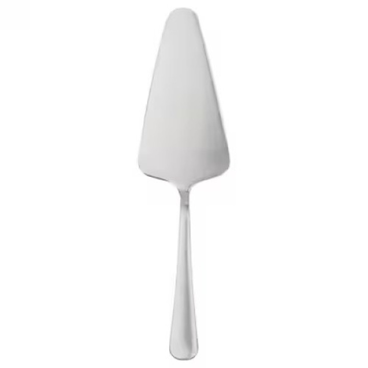 Tortalapát, rozsdamentes acél, 25 cm, könnyen tisztítható, ergonomikus, mosogatógépben mosható, szürke