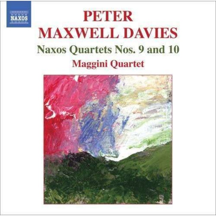 Maxwell Davies - Naxos Quartets No.9 & 10 (CD)