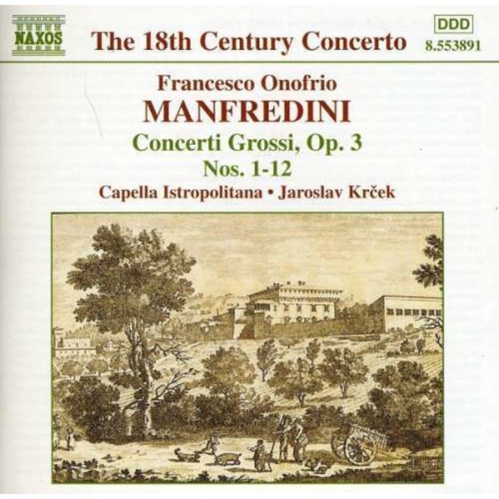 F. Manfredini - Concerti Grossi Op.3 (CD)