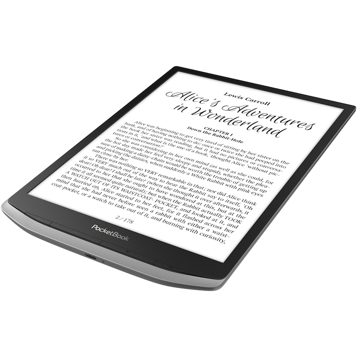 eBook Reader Pocketbook InkPad X Pro, ecran tactil 10.3" E Ink Carta™ (Mobius), 32GB, Bluetooth, WiFi, Argintiu