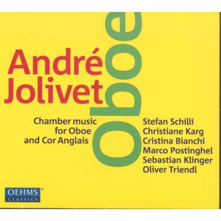 Andre Jolivet - Chamber Music Oboe (CD)