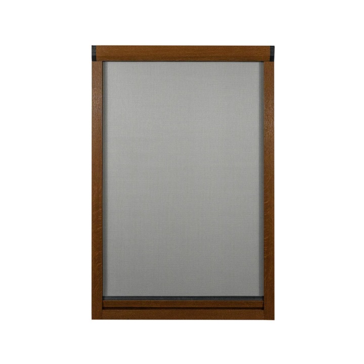 Plasa Insecte Tip Rulou, Profil Stejar Auriu, L 70 cm X H 156 cm