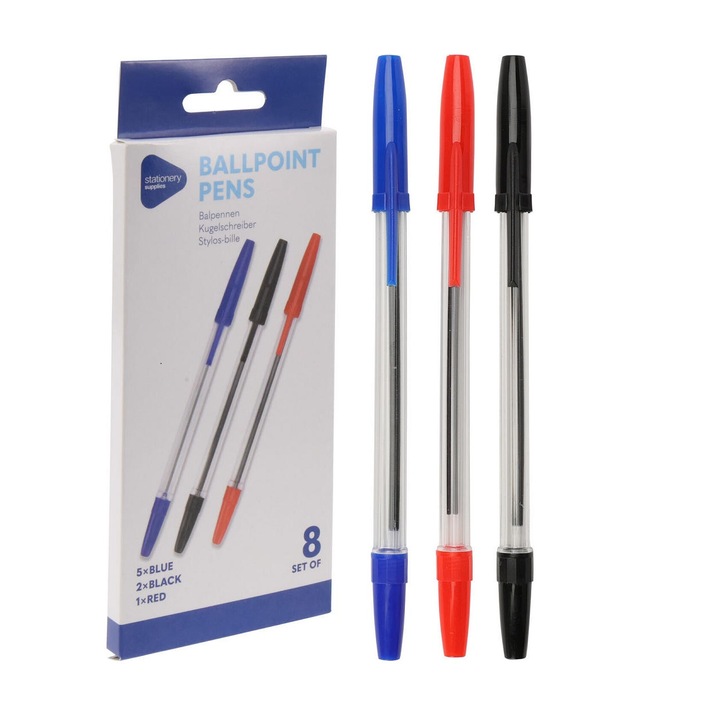 Set Pixuri Standard, 8 Buc/Set, 3 Culori