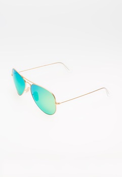 Ray-Ban Ochelari de soare verde oglinda Aviator 58-14-135 Ray-Ban Ochelari de soare verde oglinda Aviator 58-14-135