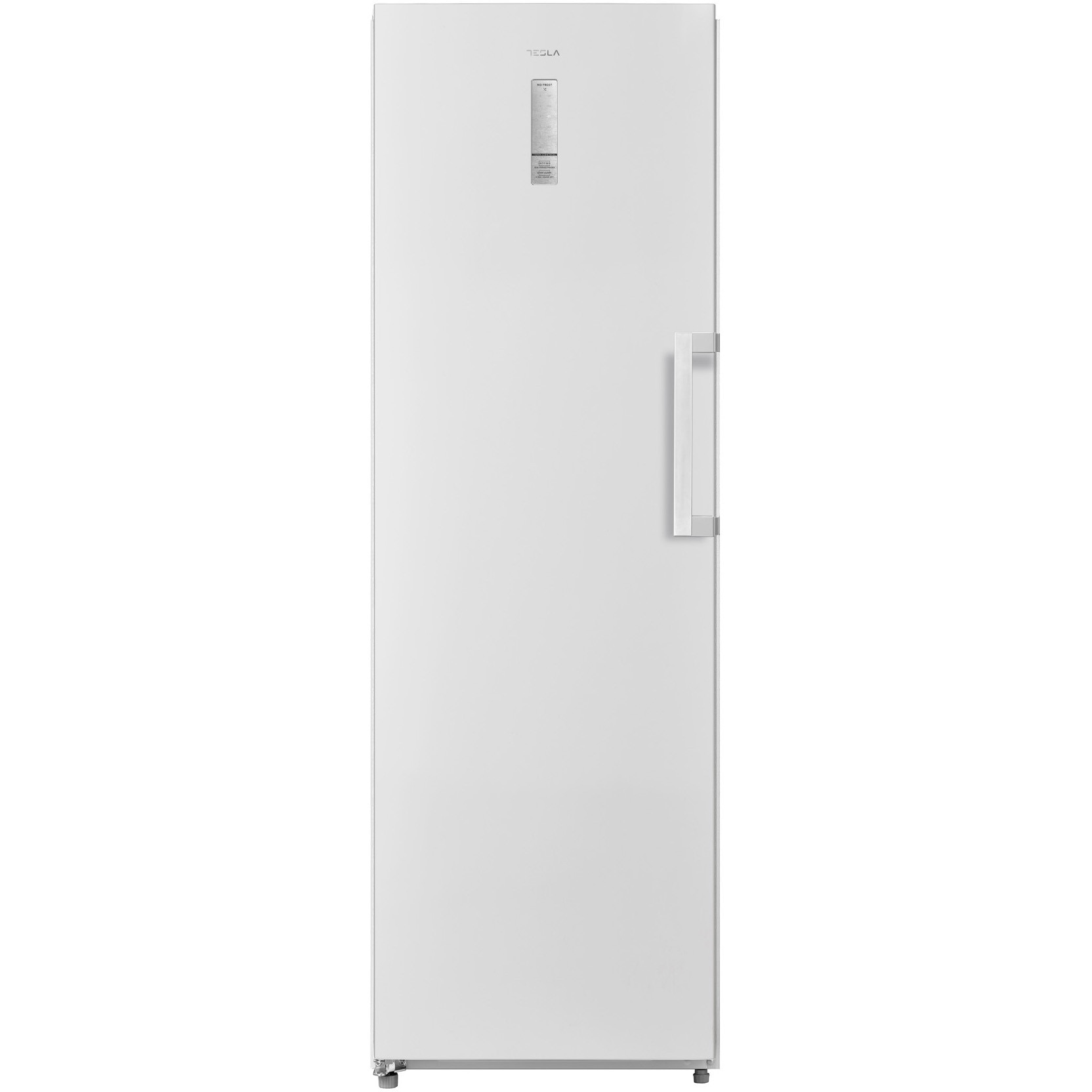 Congelator Tesla RU2700FM, 273 l, Total No Frost, Clasa E, Functie frigider, Display, H 185, Alb