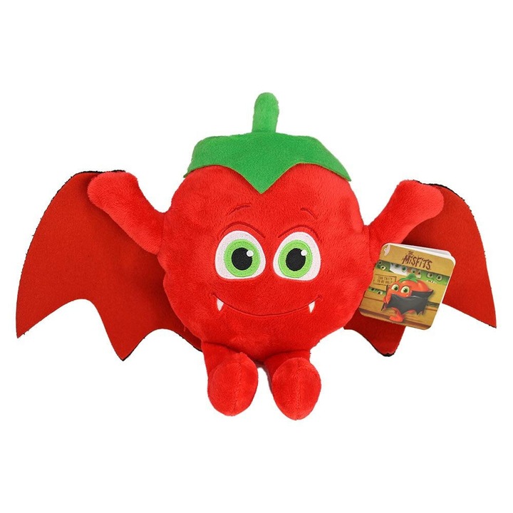 Jucarie de plus, TCC, 25 cm, Verde/Rosu