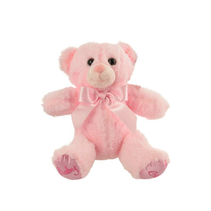 Jucarie de plus, Paws, 20 cm, Roz