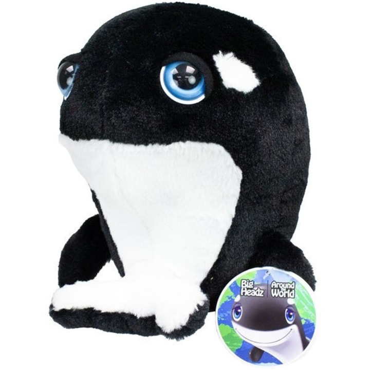 Jucarie de plus, TCC, 20 cm, Negru/Alb