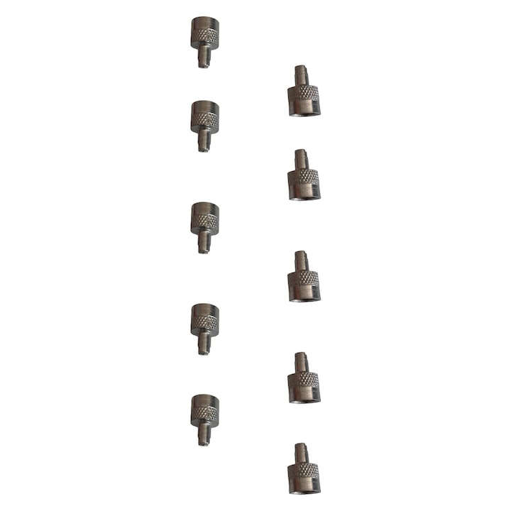 Set 10 capacele valva metalice cu cheie, AVI-41