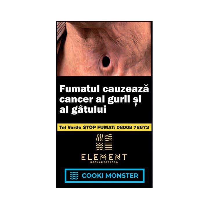 Tutun narghilea Element Water – Cookie Monster- 25g