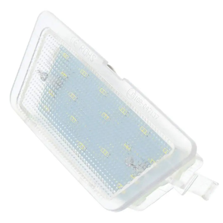 Lampa numar Ventoo®, cu LED, lumina alba, compatibil cu Opel Astra G, Sedan, Hatchback, 9192060, 9192061, 1224052, alb