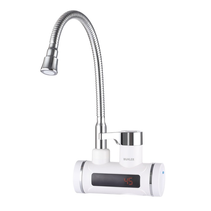 Incalzitor apa, MUHLER, LED, Duza flexibila