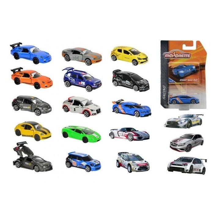 Simba kisautók, Versenyautók, 18 féle készlet, 1:61