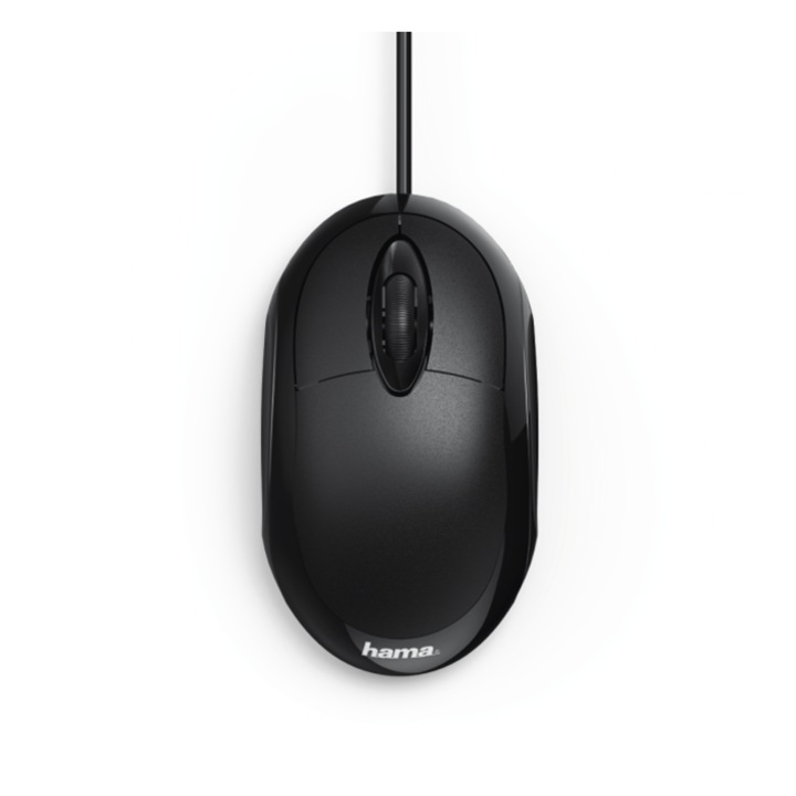 Оптична мишка MC-100, Черна, USB, DPI=1000