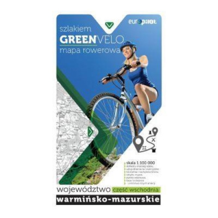 Szlakiem Green Velo Euro Pilot, Mapa Rowerowa Wschod