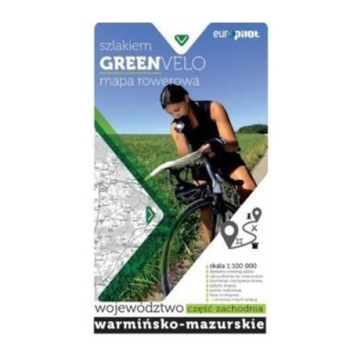 Szlakiem Green Velo Euro Pilot, Mapa Rowerowa Zachod