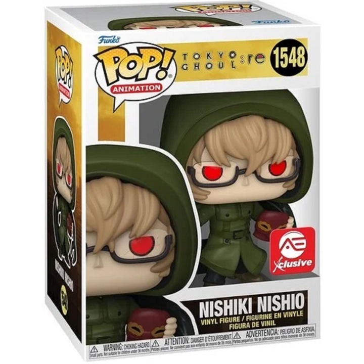 Фигурка Pop! Animation - Tokyo Ghoul - Nishiki Nishio, Multicolor, 9.5 cm