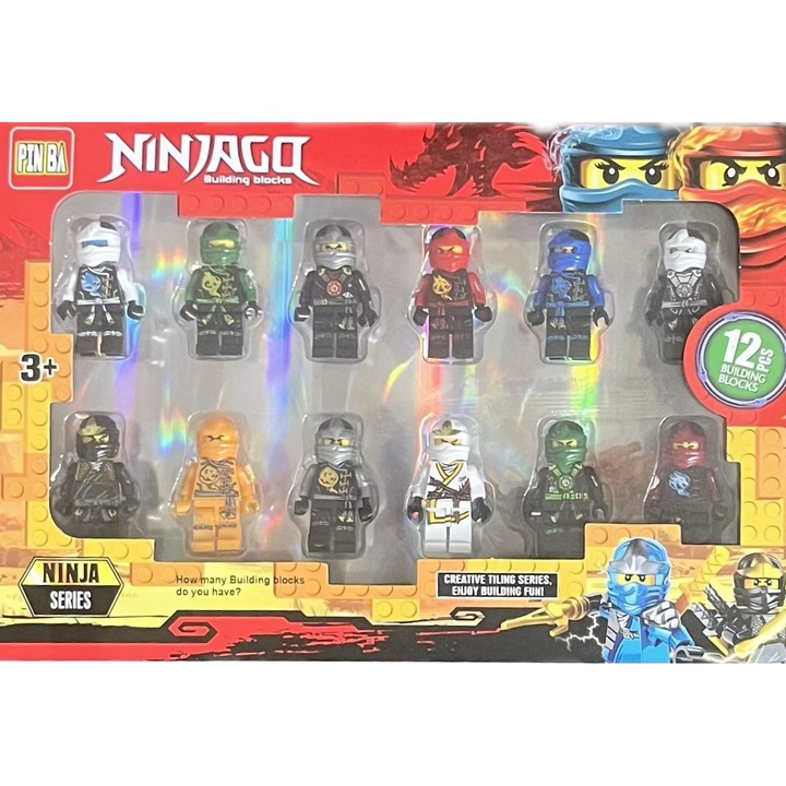 Комплект от 12 фигурки лего нинджаго