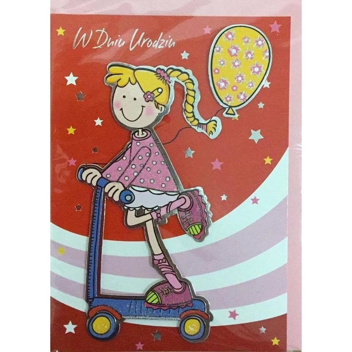 Felicitare, Panorama, Cu plic, Multicolor