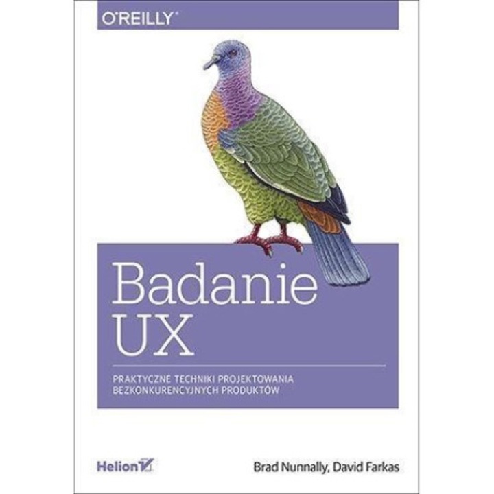 Badanie UX. Praktyczne techniki projektowania..., HELION