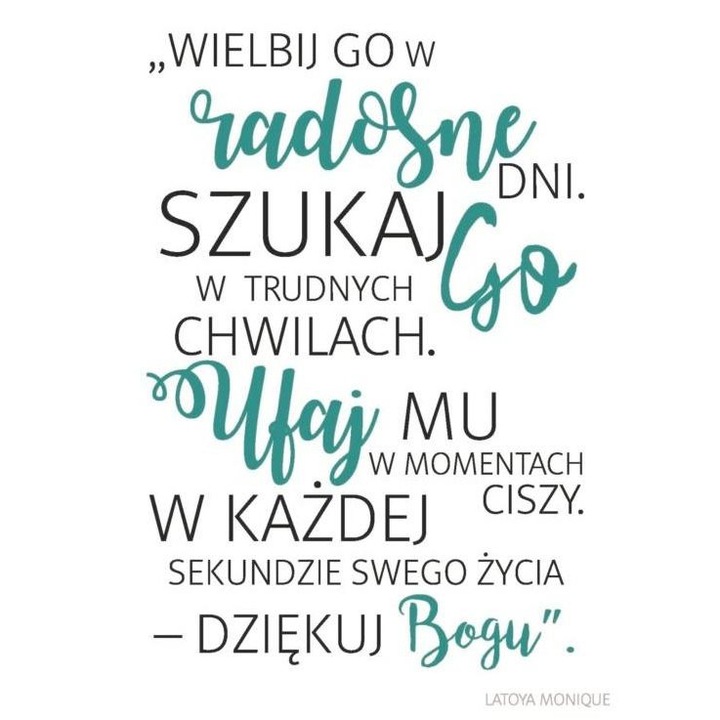 Felicitare Szaron, Text religios, cu plic, "Wielbij Go w radosne dni
